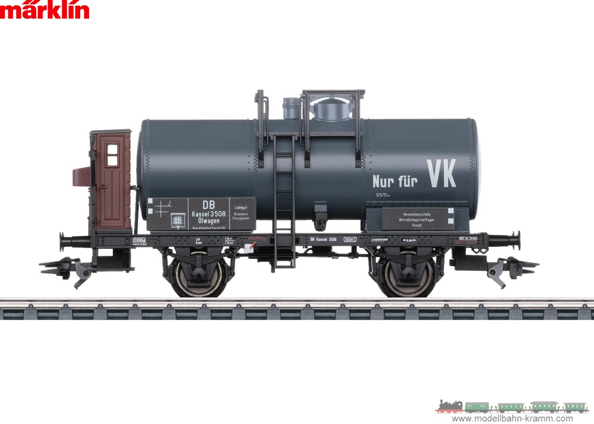 Prototype: Tank Car with two wheelsets and a rivet