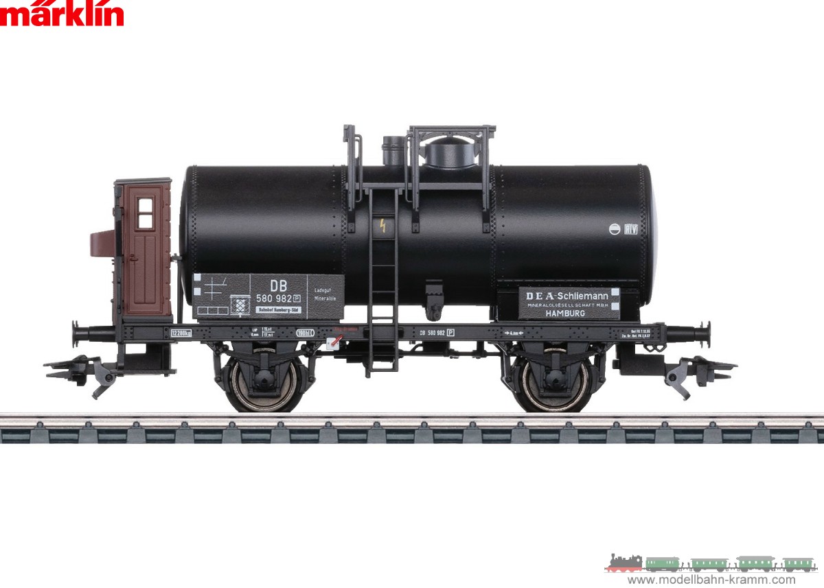 Prototype: Tank Car with two wheelsets and a rivet