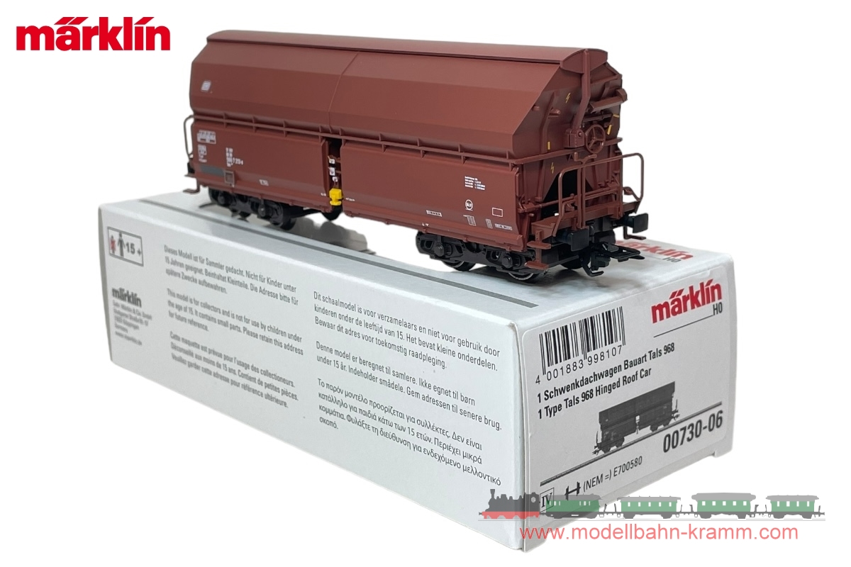 H0 Schwenkdachwagen Tals 968 DB IV