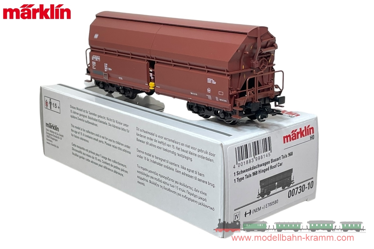 H0 Schwenkdachwagen Tals 968 DB IV