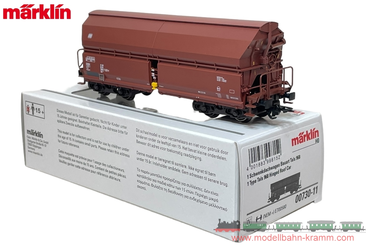 H0 Schwenkdachwagen Tals 968 DB IV