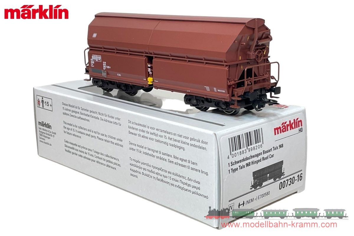 H0 Schwenkdachwagen Tals 968 DB IV