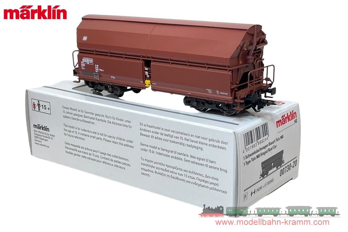 H0 Schwenkdachwagen Tals 968 DB IV