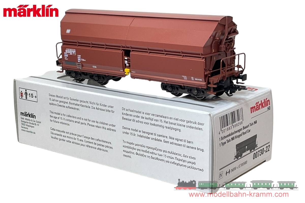 H0 Schwenkdachwagen Tals 968 DB IV