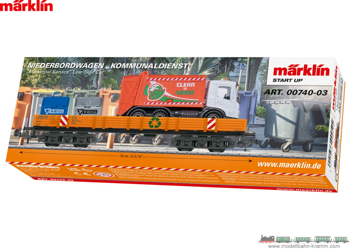 Prototype: Type Rlmms four-axle low side car in fi