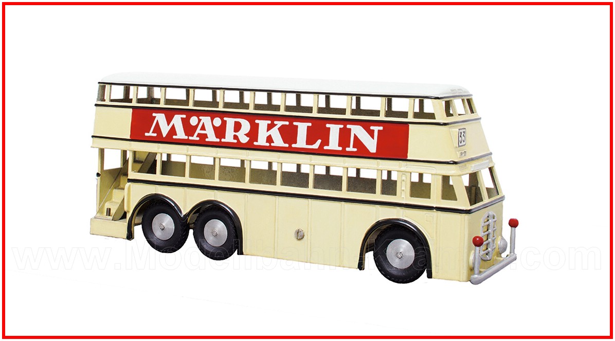 Double Decker Bus with ´Märklin´ Advertising, Real