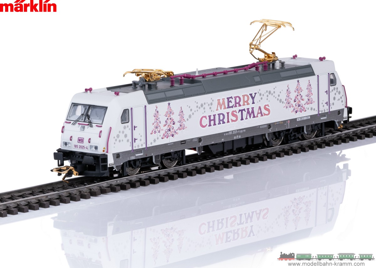 Märklin 36025, EAN 4001883360256: H0 Sound Weihnachtslok BR 185.2