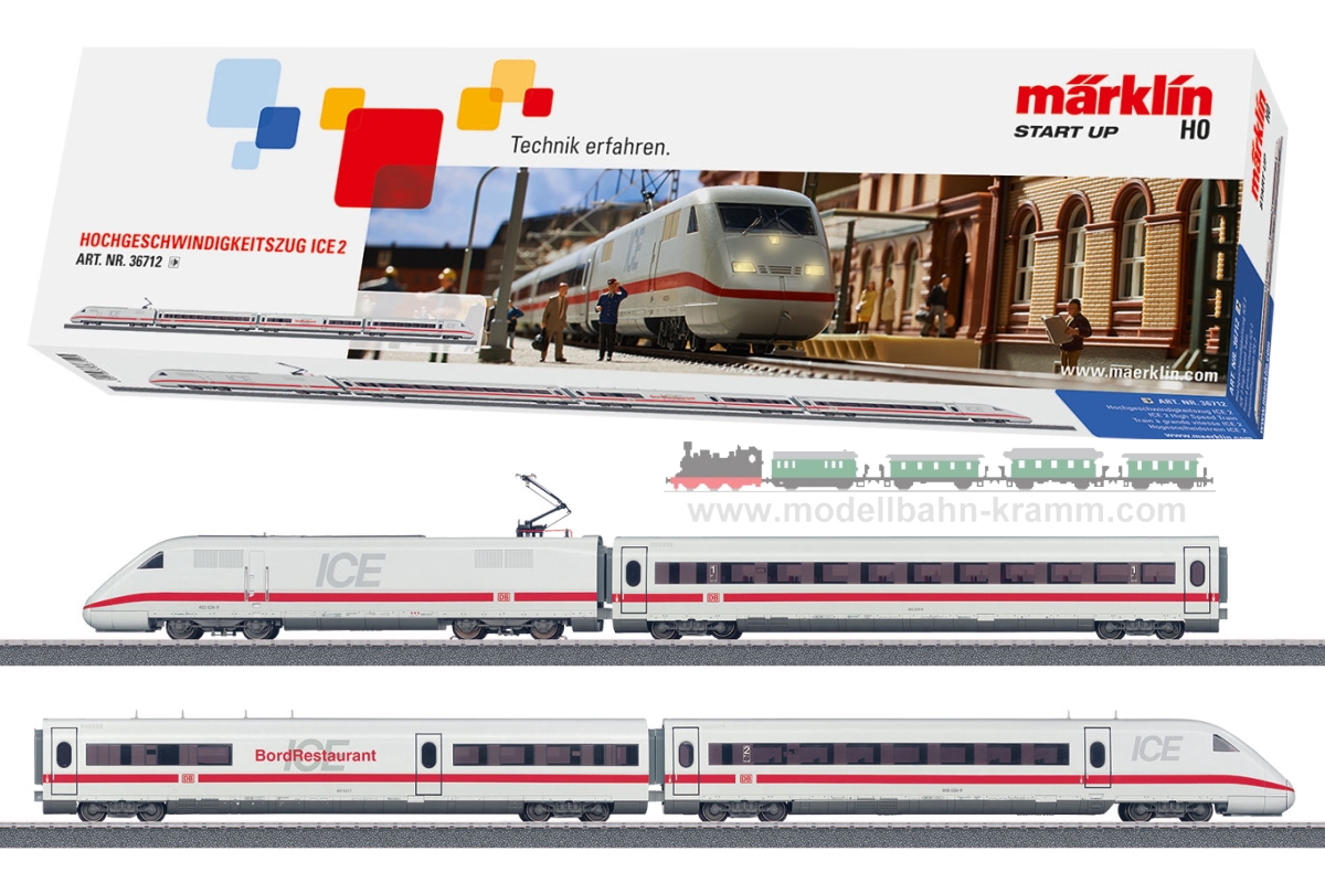 Märklin 36712, EAN 4001883367125: H0 Start up - Hochgeschwindigkeitszug ICE 2