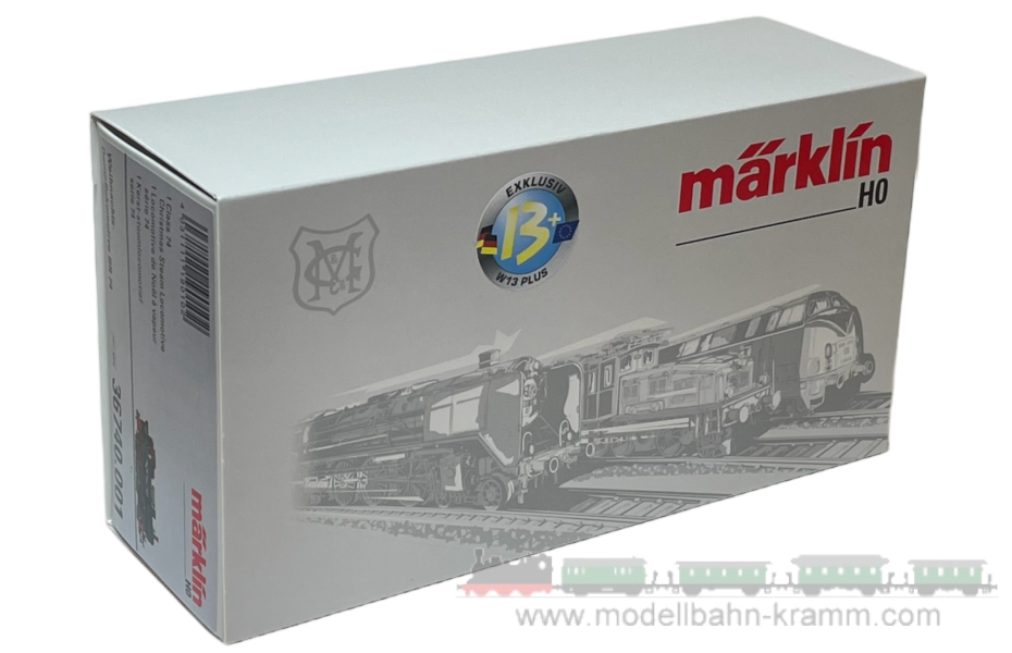 Märklin 36740.001, EAN 4031111190102: Weihnachtslok w13 SANTA EXPRESS ex BR74