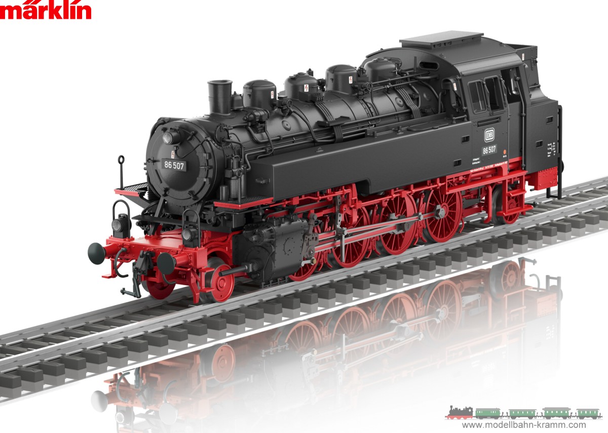 Märklin 37086, EAN 4001883370866: H0 Sound Dampflokomotive Baureihe 86 III