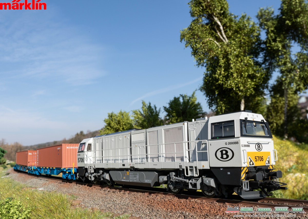 Märklin 37297, EAN 4001883372976: H0 Sound Diesellokomotive Vossloh G 2000 SNCB