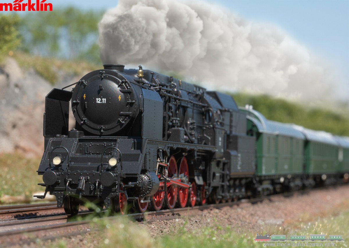 Märklin 38012, EAN 4001883380124: H0 Sound Dampflok BR 12.11 ÖBB