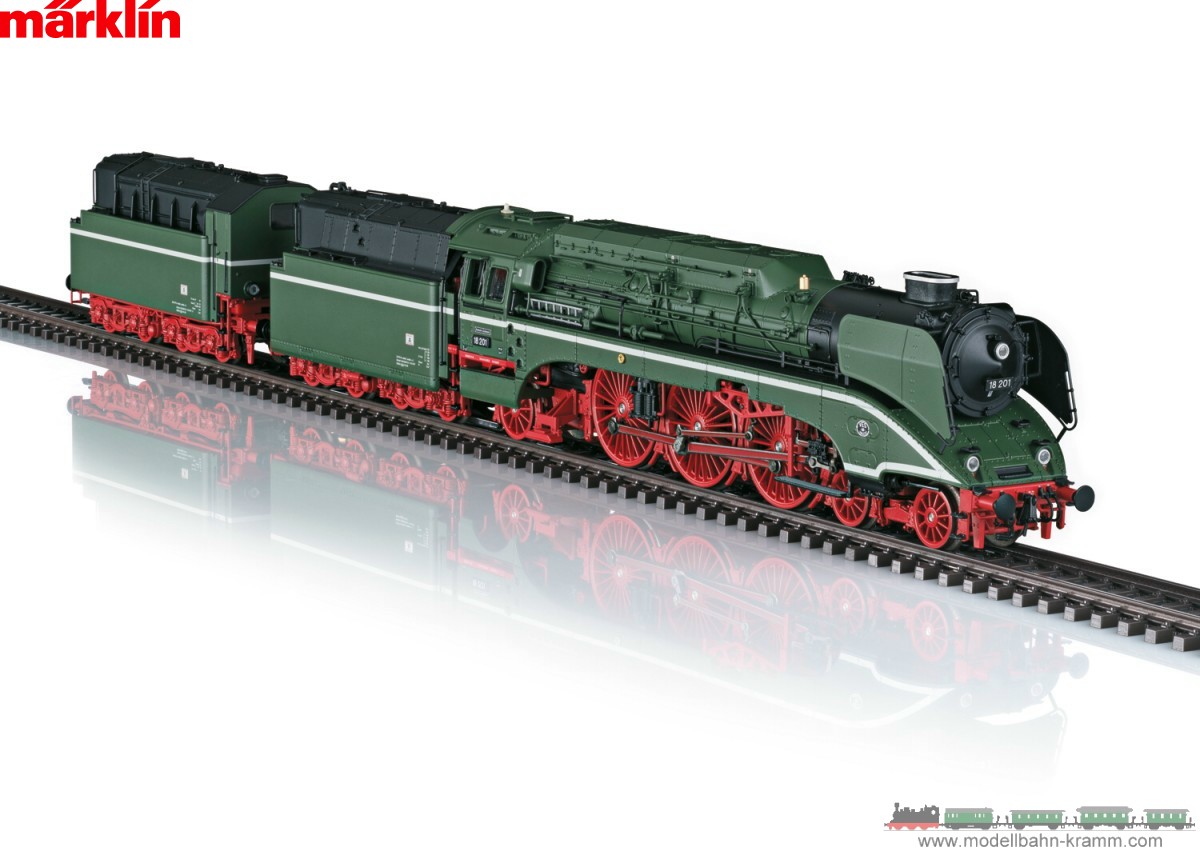 Märklin 38201, EAN 4001883382012: H0 Sound Dampflokomotive 18 201 DR
