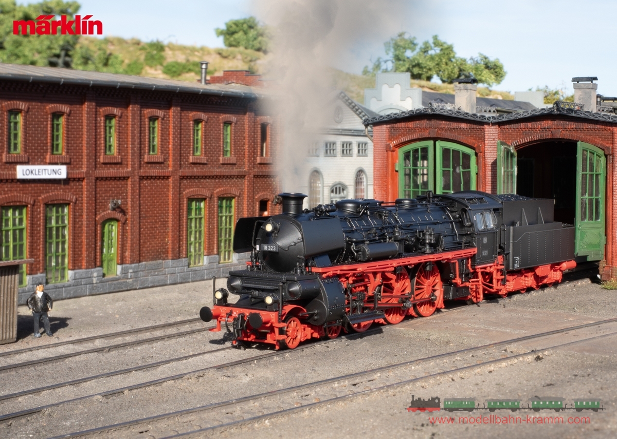 Märklin 38323, EAN 4001883383231: Steam Locomotive, Road Number 18 323
