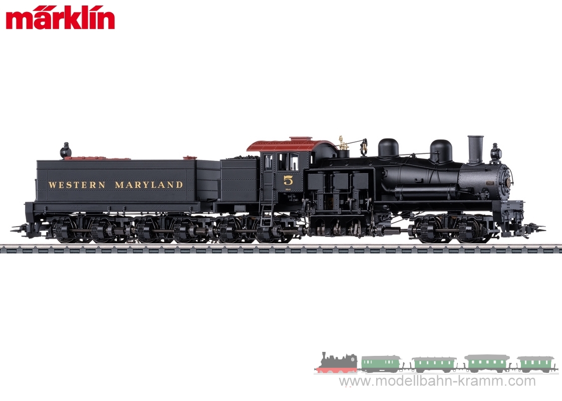 Märklin 38700, EAN 4001883387000: H0 Sound US-Getriebe-Dampflok Bauart Shay