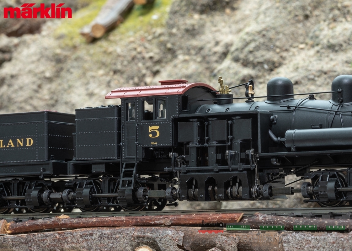 Märklin 38700, EAN 4001883387000: H0 Sound US-Getriebe-Dampflok Bauart Shay