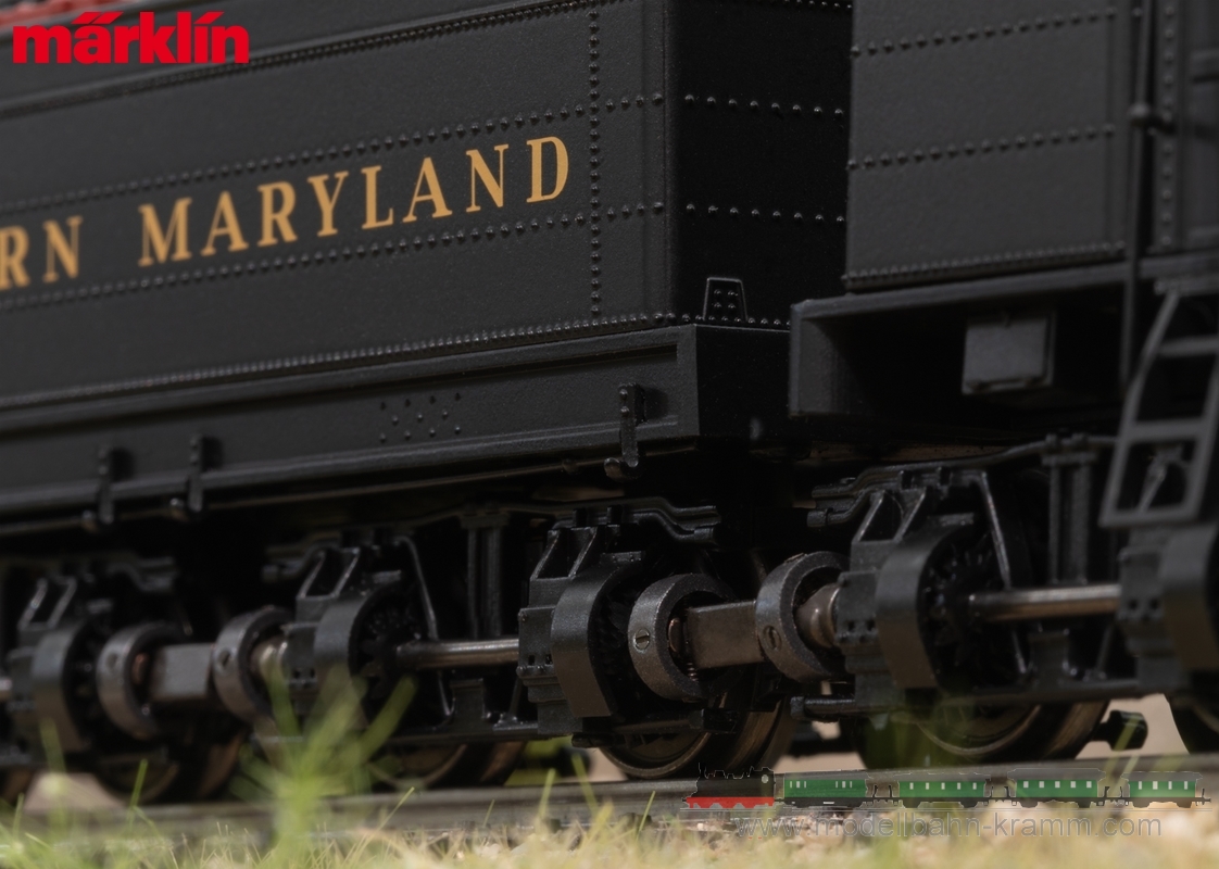 Märklin 38700, EAN 4001883387000: H0 Sound US-Getriebe-Dampflok Bauart Shay