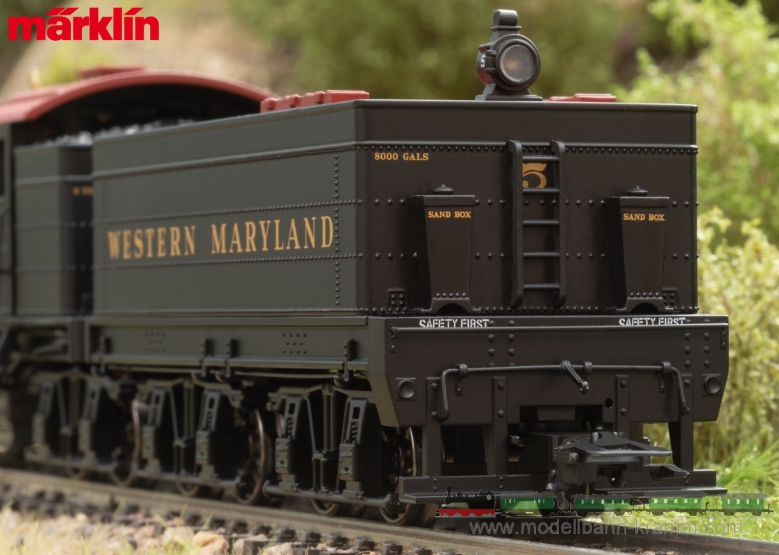 Märklin 38700, EAN 4001883387000: H0 Sound US-Getriebe-Dampflok Bauart Shay