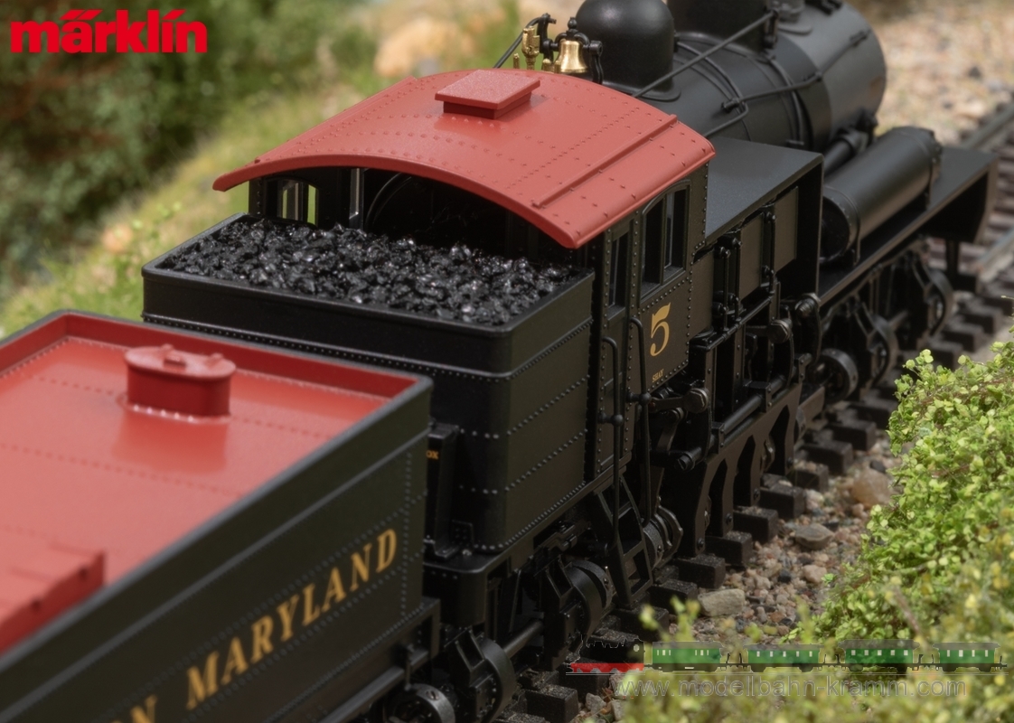 Märklin 38700, EAN 4001883387000: H0 Sound US-Getriebe-Dampflok Bauart Shay
