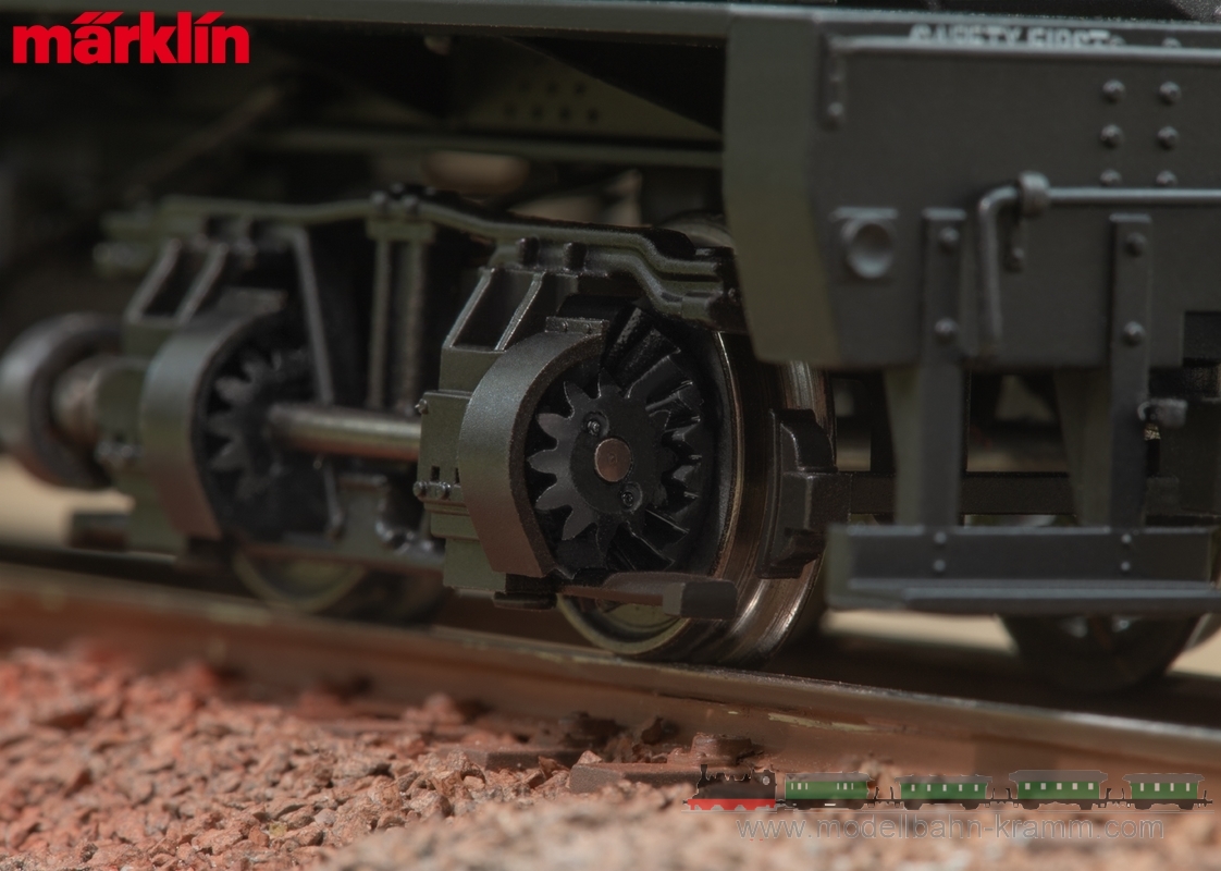 Märklin 38700, EAN 4001883387000: H0 Sound US-Getriebe-Dampflok Bauart Shay