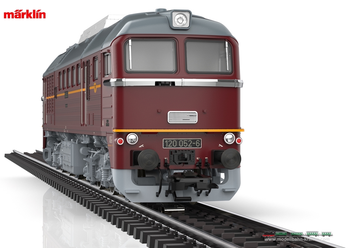 Märklin 39200, EAN 4001883392004: H0 Sound Diesellokomotive Baureihe 120 DR