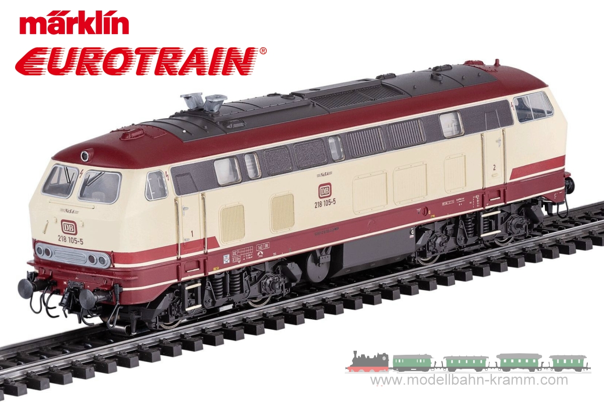 Märklin 39211, EAN 4001883392110: H0 Sound Diesellok 218 105-5 NeSA
