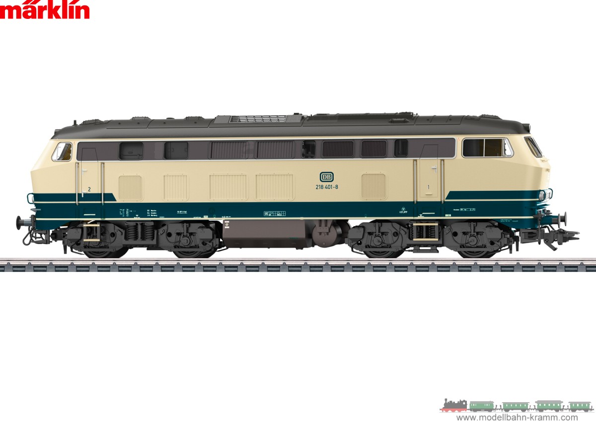 Märklin 39215, EAN 4001883392158: H0 Sound Diesellokomotive Baureihe 218 DB IV