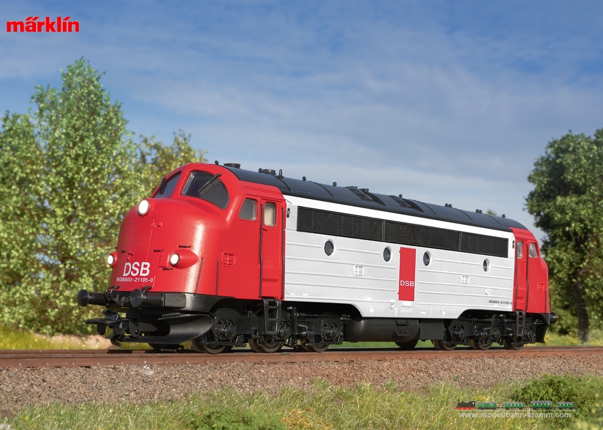 Märklin 39630, EAN 4001883396309: H0 Sound Diesellokomotive MY DSB