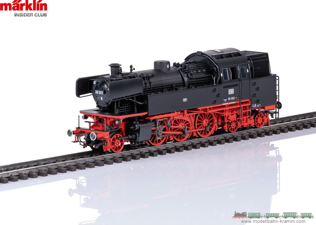 Märklin 39665, EAN 4001883396651: H0 Sound Dampflokomotive 66 002 DB