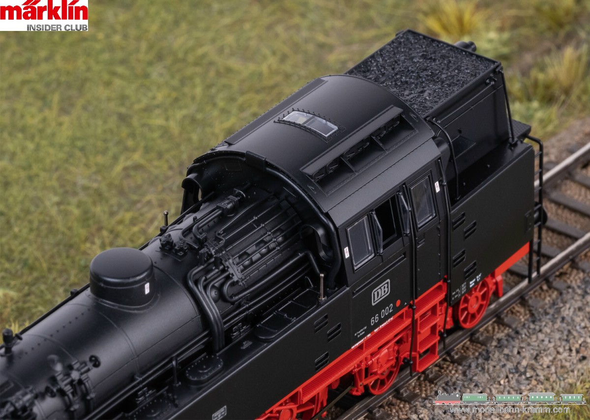 Märklin 39665, EAN 4001883396651: H0 Sound Dampflokomotive 66 002 DB