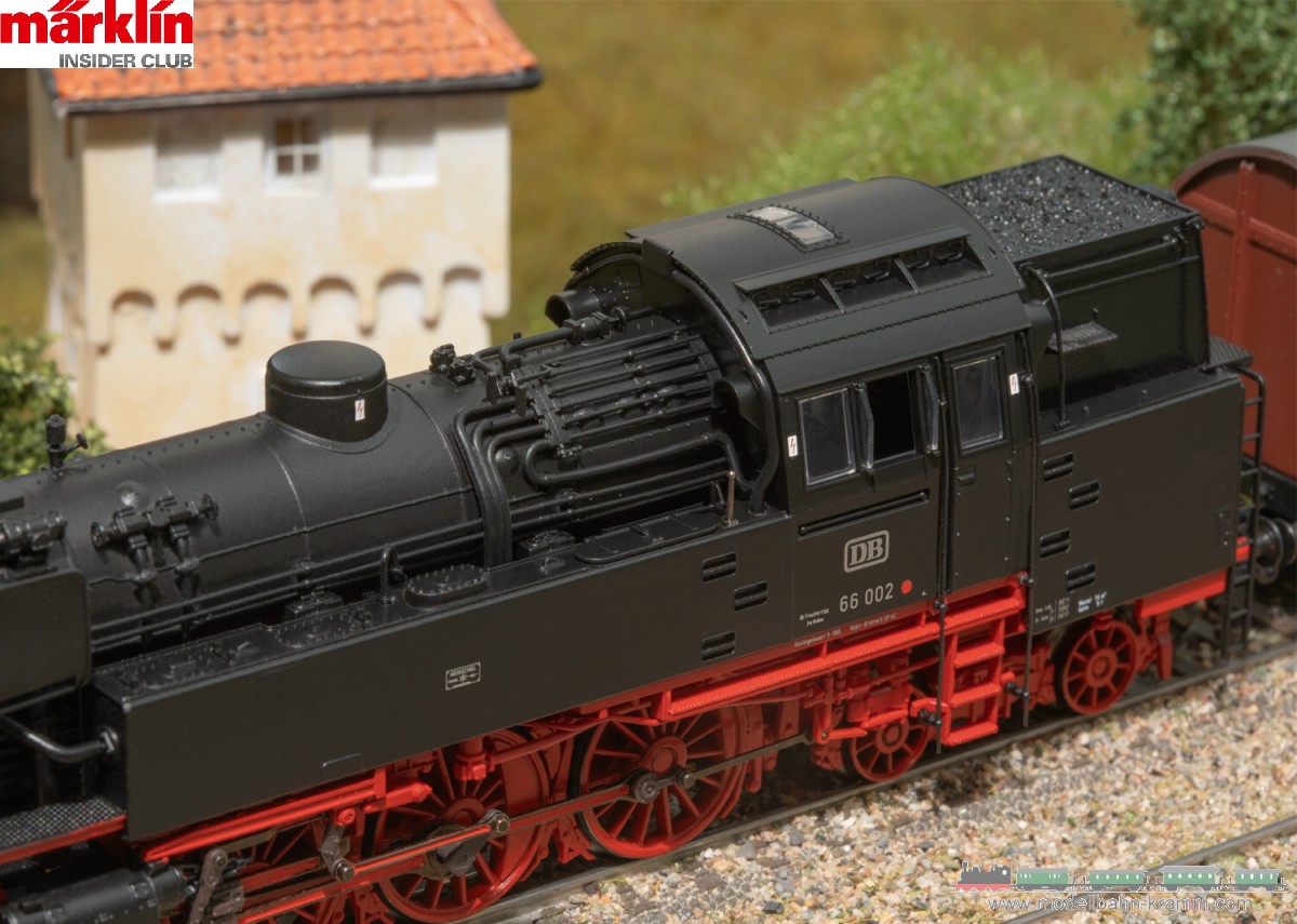 Märklin 39665, EAN 4001883396651: H0 Sound Dampflokomotive 66 002 DB