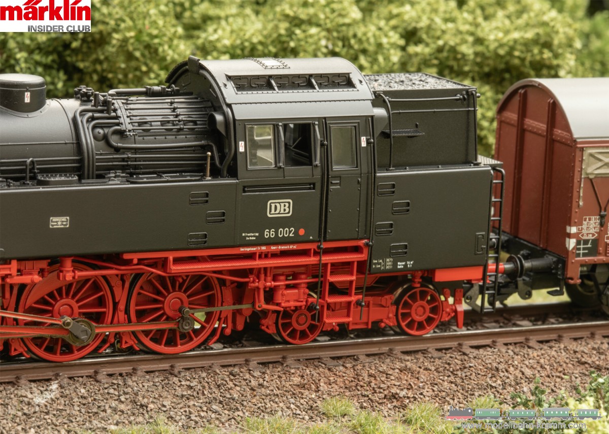 Märklin 39665, EAN 4001883396651: H0 Sound Dampflokomotive 66 002 DB