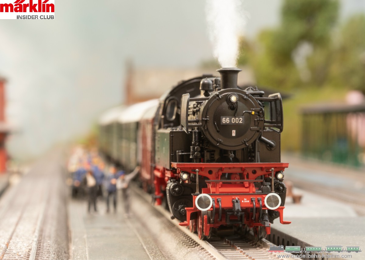 Märklin 39665, EAN 4001883396651: H0 Sound Dampflokomotive 66 002 DB