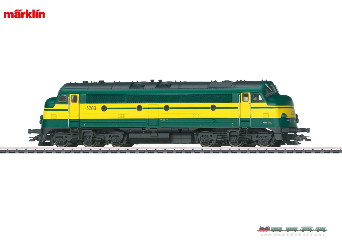 Märklin 39679, EAN 4001883396798: H0 Sound Diesellokomotive Serie 52 SNCB/NMBS