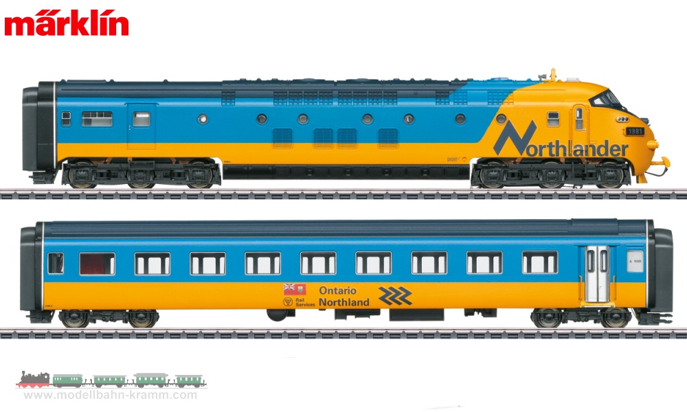 Märklin 39705, EAN 4001883397054: Northlander Diesel Powered Train