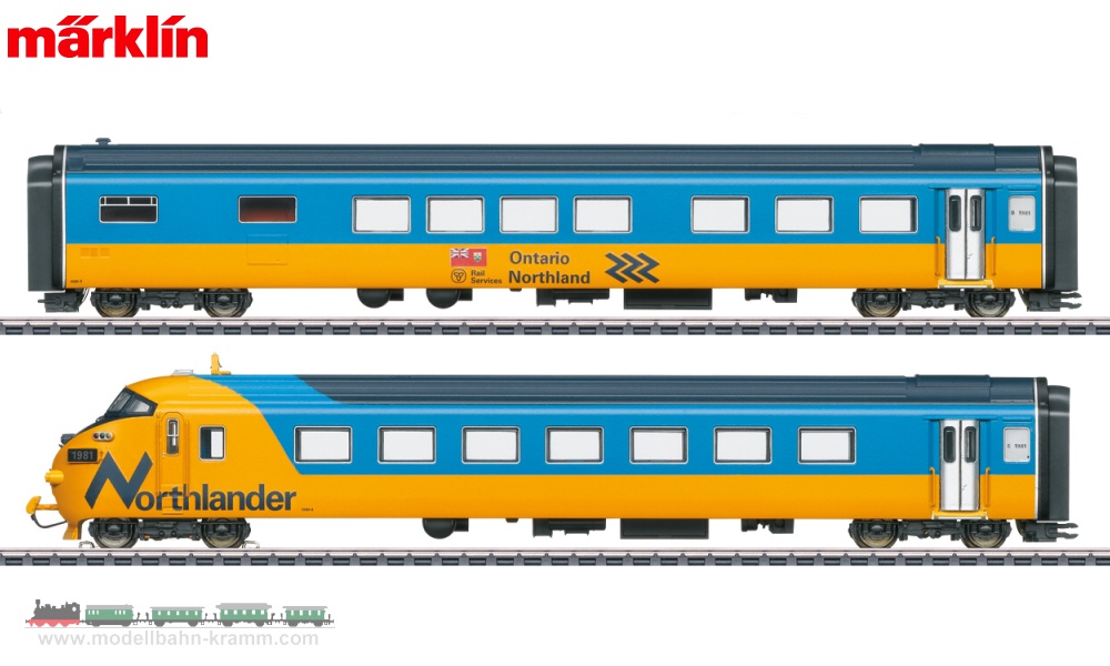 Märklin 39705, EAN 4001883397054: H0 Sound Dieseltriebzug Northlander ONR