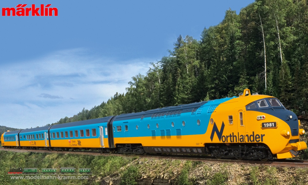 Märklin 39705, EAN 4001883397054: Northlander Diesel Powered Train