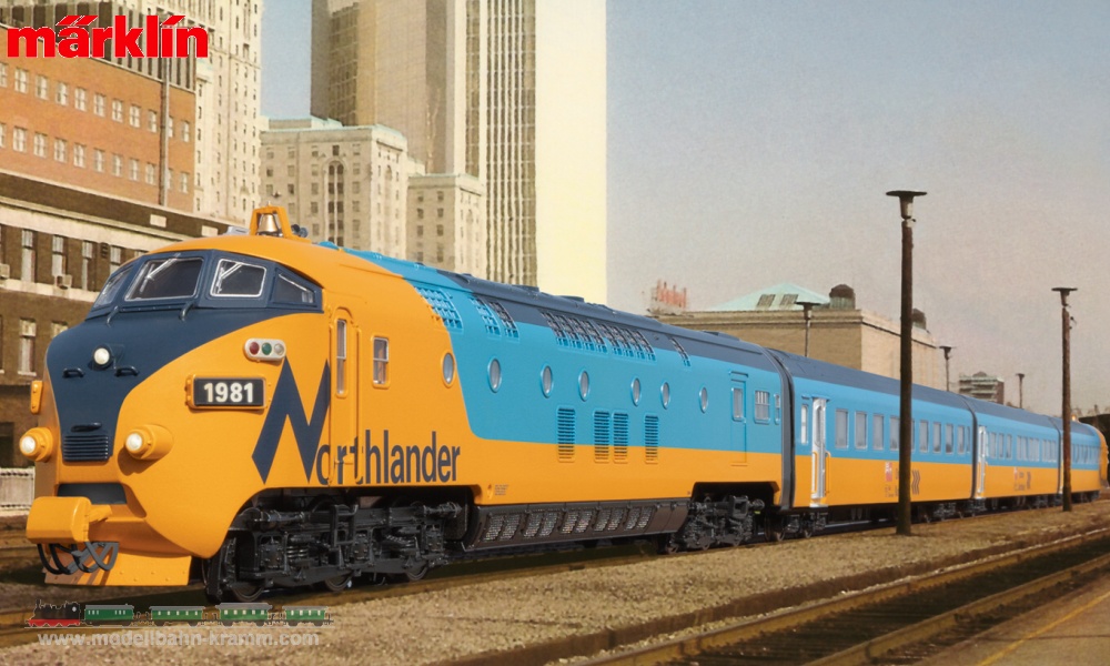 Märklin 39705, EAN 4001883397054: H0 Sound Dieseltriebzug Northlander ONR IV