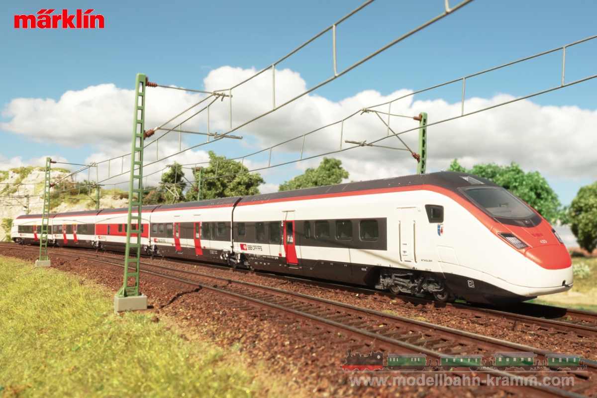 Märklin 39810, EAN 4001883398105: Class RABe 501 Giruno High-Speed Rail Car Train