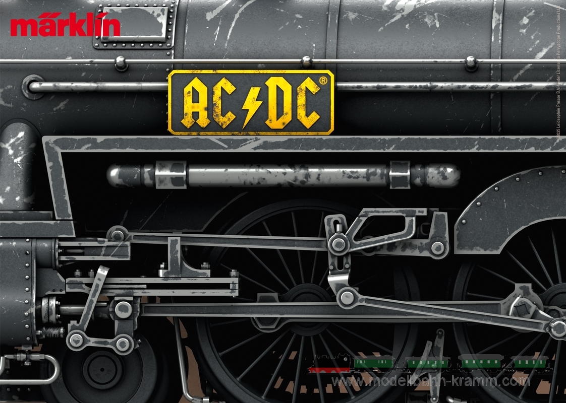 Märklin 39966, EAN 4001883399669: H0 Sound Dampflok Black Ice AC/DC