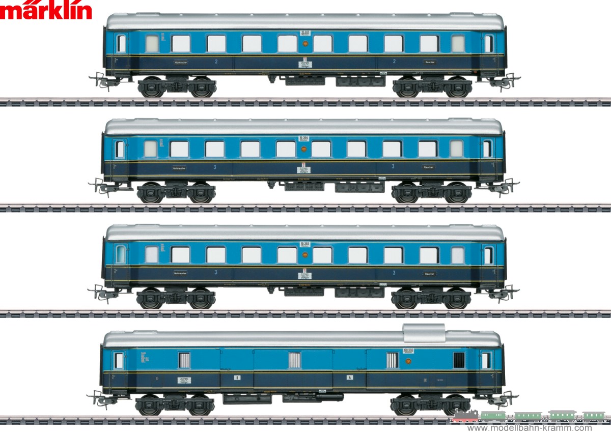 Märklin 40361, EAN 4001883403618: H0 Schnellzugwagen-Set Karwendel-Express II