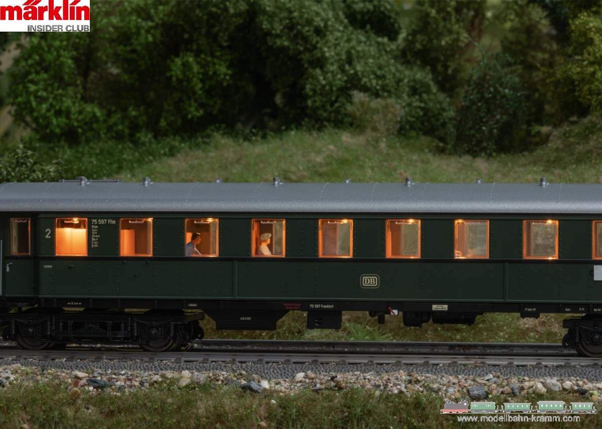 Märklin 41329, EAN 4001883413297: H0 Personenzug mit Güterwagen DB