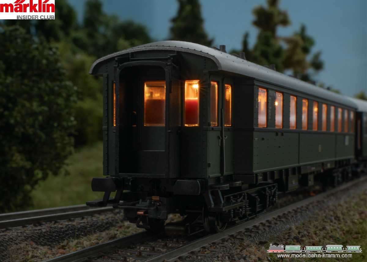 Märklin 41329, EAN 4001883413297: H0 Personenzug mit Güterwagen DB