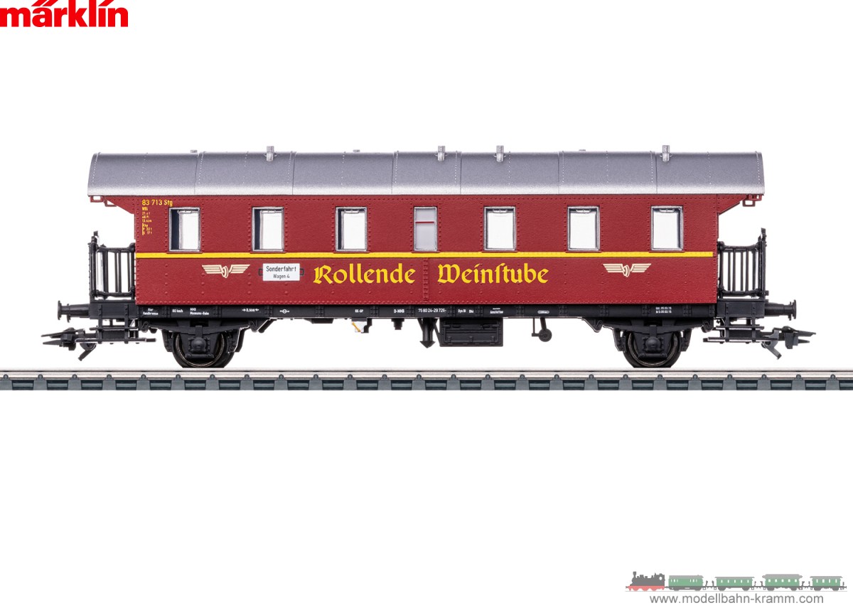 Märklin 43156, EAN 4001883431567: H0 Donnerbüchse Rollende Weinstube