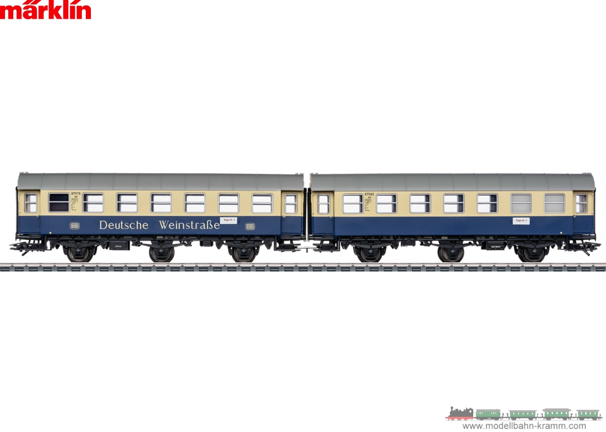 Märklin 43188, EAN 4001883431888: H0 Umbauwagen-Paar Deutsche Weinstraße
