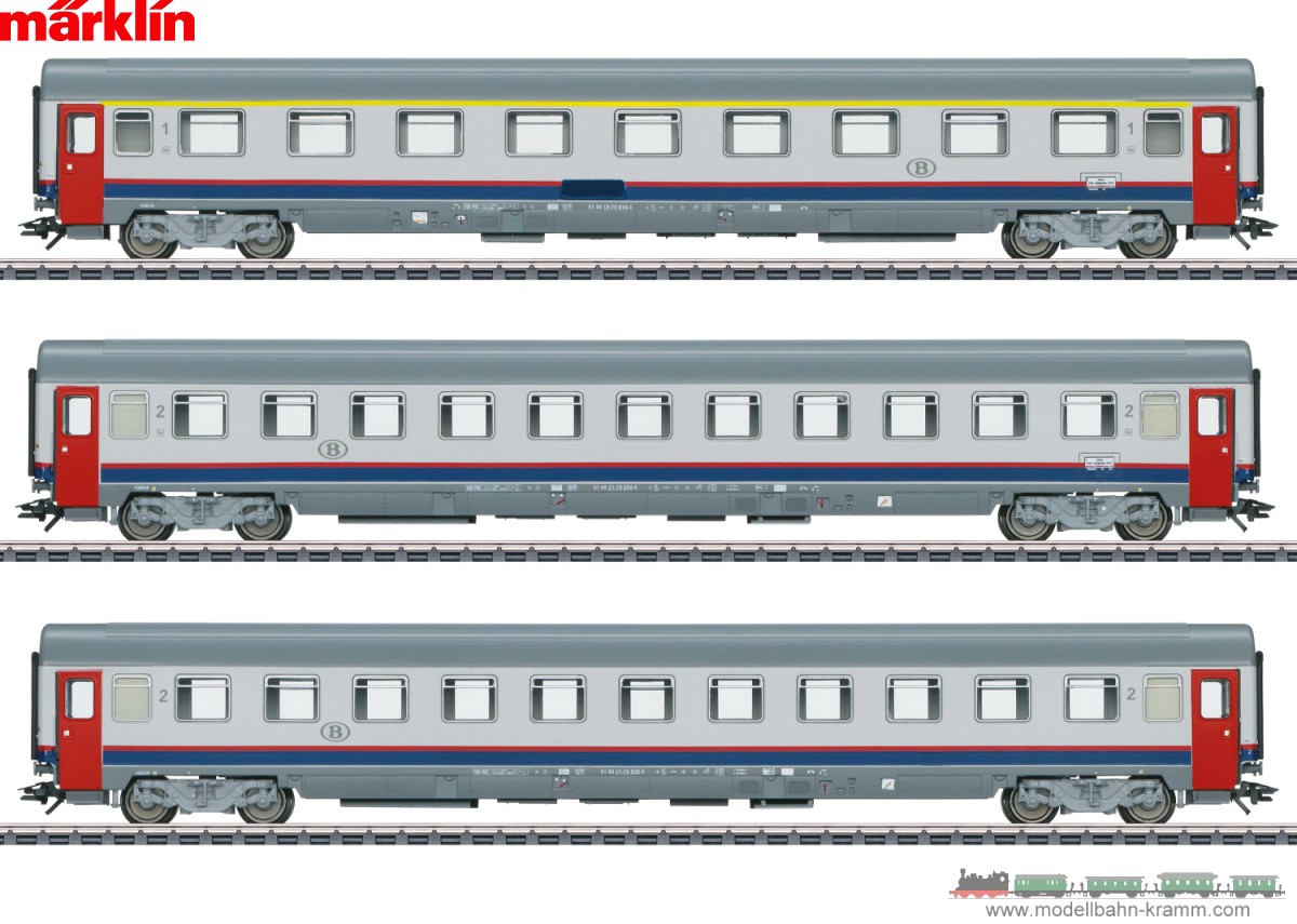 Märklin 43523, EAN 4001883435237: EC 90 Vauban Express Train Passenger Car Set