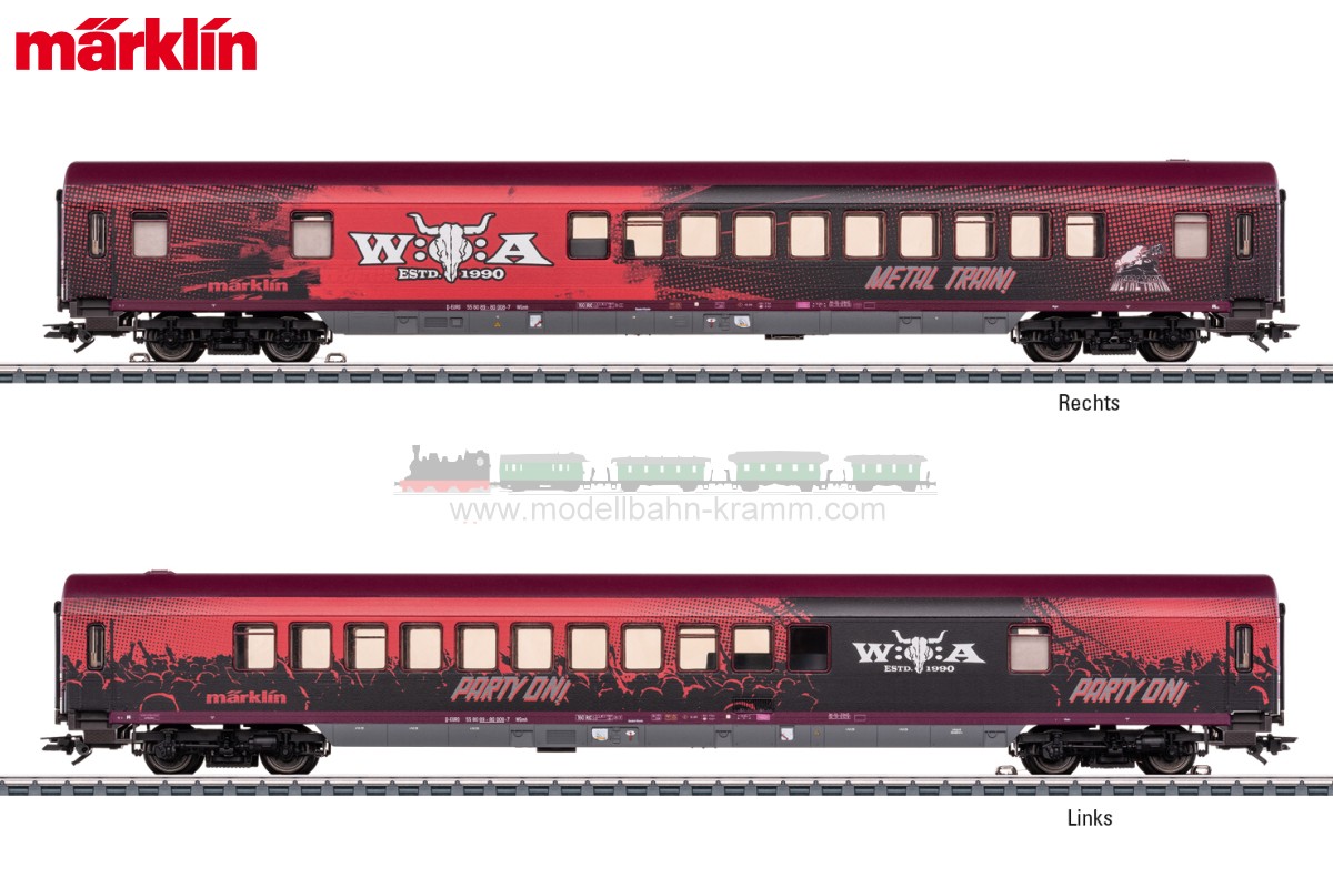 Märklin 43945, EAN 4001883439457: H0 Sound Party Car en métal WOA  2026