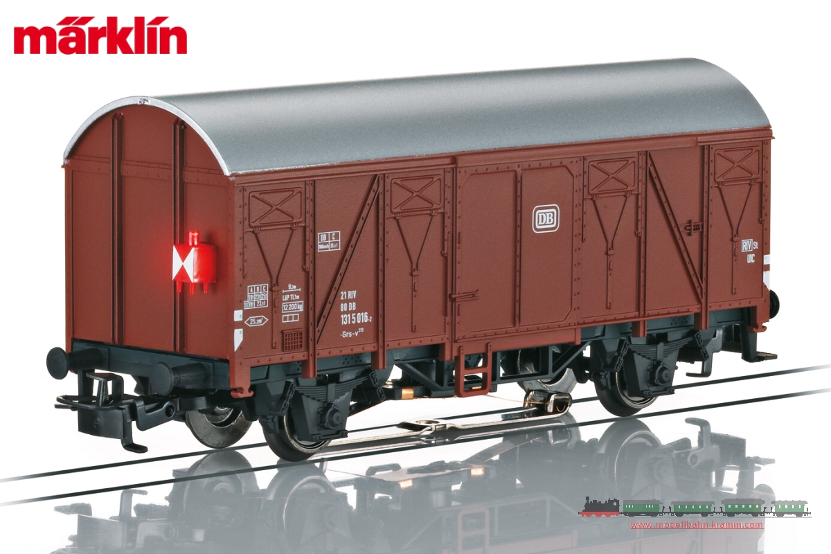 Märklin 4411, EAN 4001883044118: H0 Güterwagen/Licht Gv-uv-213 DB IV