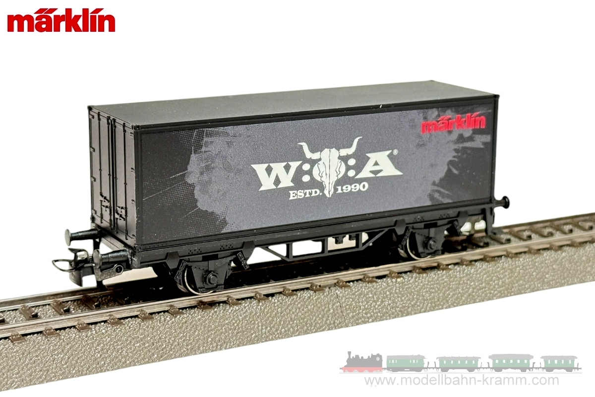 Märklin 44296, EAN 4001883442969: H0 Containerwagen W:O:A® 2026