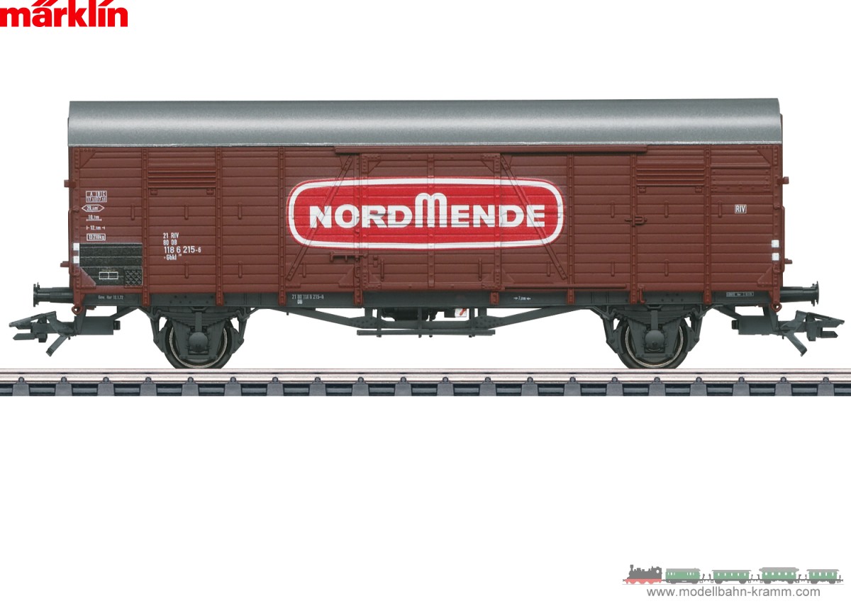 Märklin 46156, EAN 4001883461564: H0 Gedeckter Güterwagen Nordmende DB